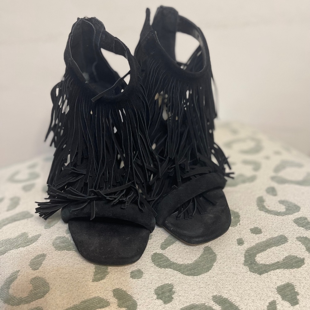 Steve Madden Fringy Heels